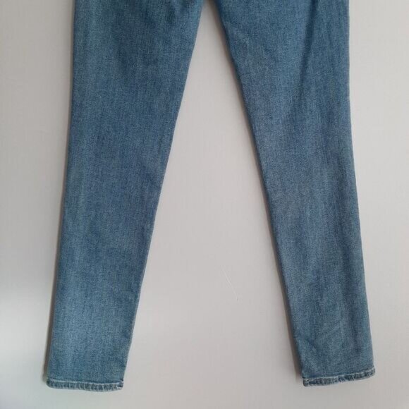 LEVI'S 721 High Rise Skinny Light Blue Wash Jeans Sz 26 - Picture 7 of 13